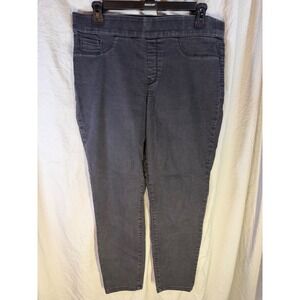 Nine West Jeans Womens 12 Black Pull On High Rise Skinny Jeggings Pants